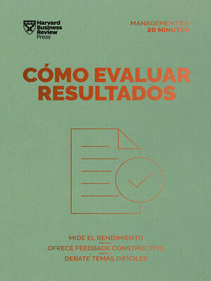cover image of Cómo evaluar resultados